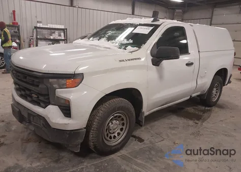 2023 Chevrolet Silverado 1500 2Wd Standard Bed Wt from USA, damaged, VIN 3GCNAAEK8PG335774